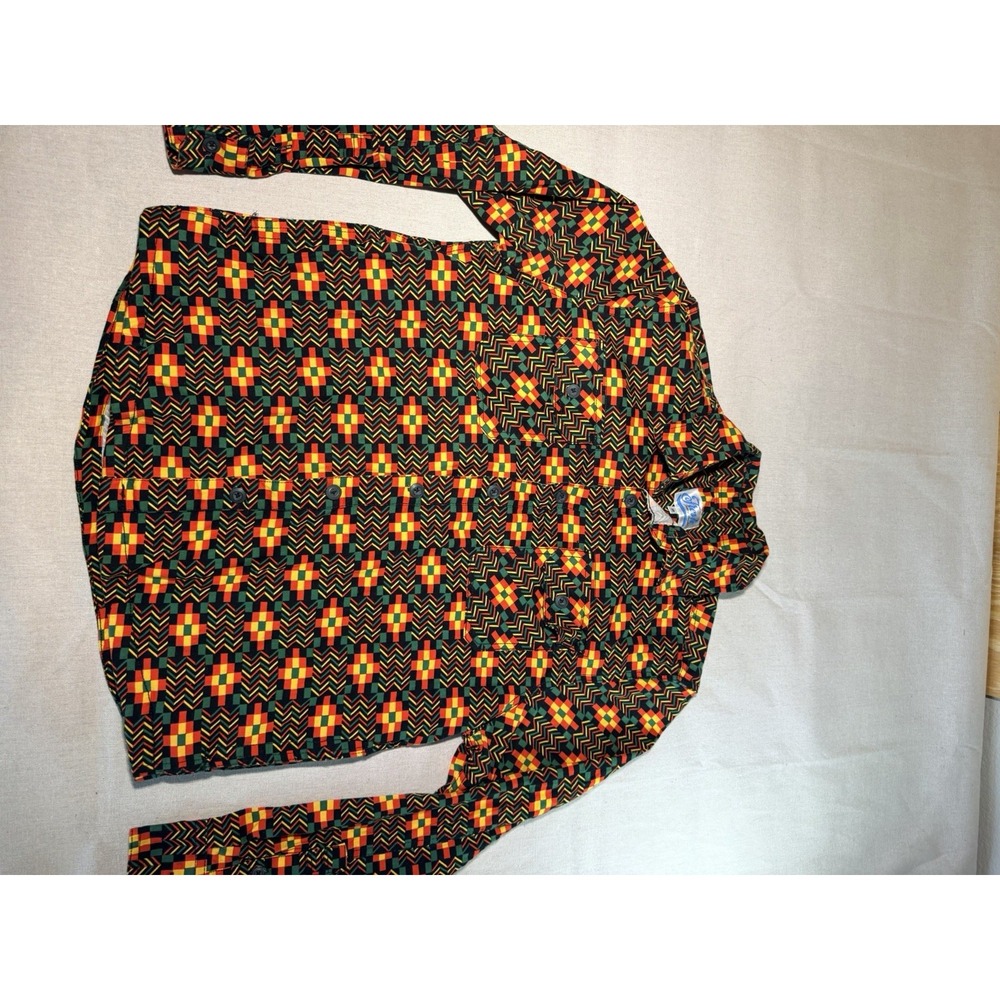Fresh Price Of BelAir Button Down Shirt Abstract Pattern Size Medium